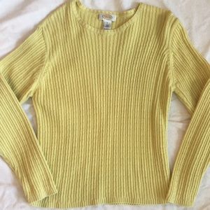 Cable knit sweater